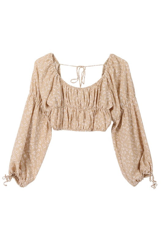 Floral Crop Top