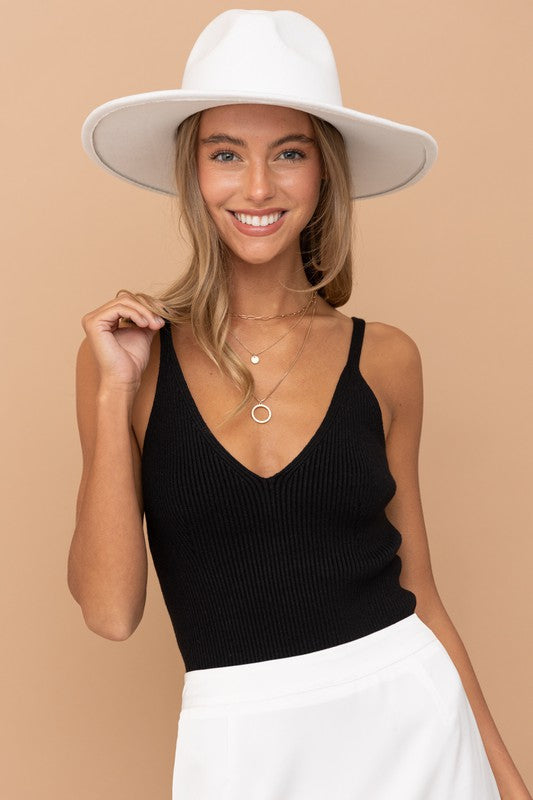 Sweater Knitted Tank Cami
