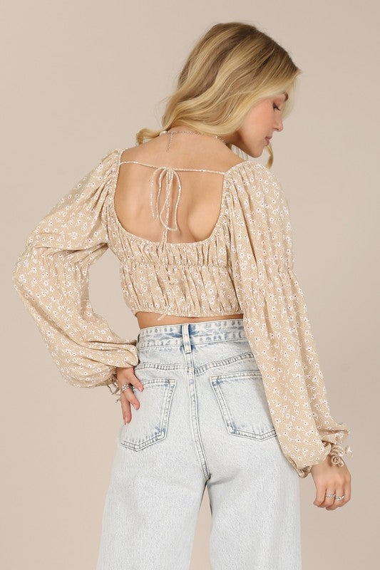 Floral Crop Top