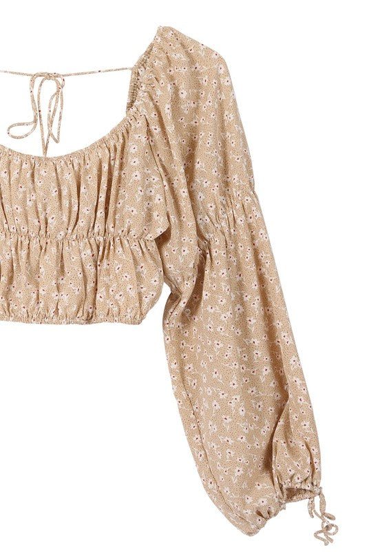 Floral Crop Top