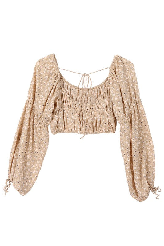 Floral Crop Top