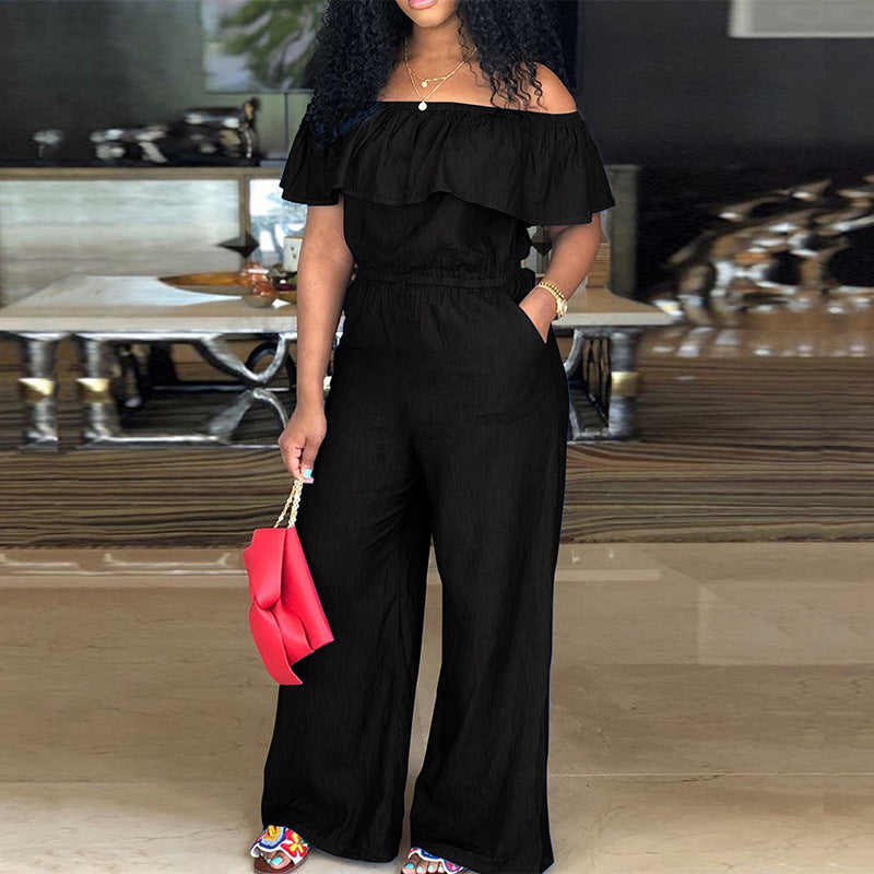 Plus Size Flowy Jumpsuit