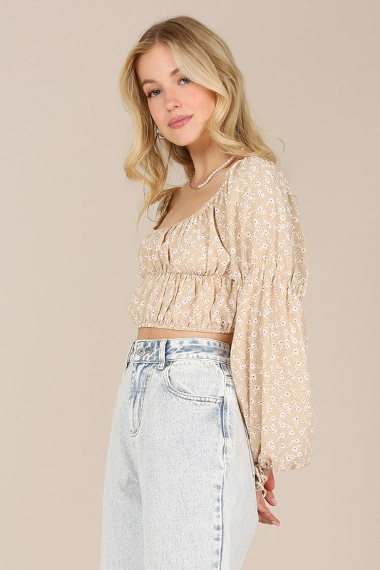 Floral Crop Top