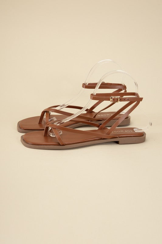 ELLIE FLAT SANDALS