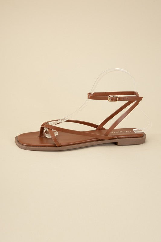 ELLIE FLAT SANDALS