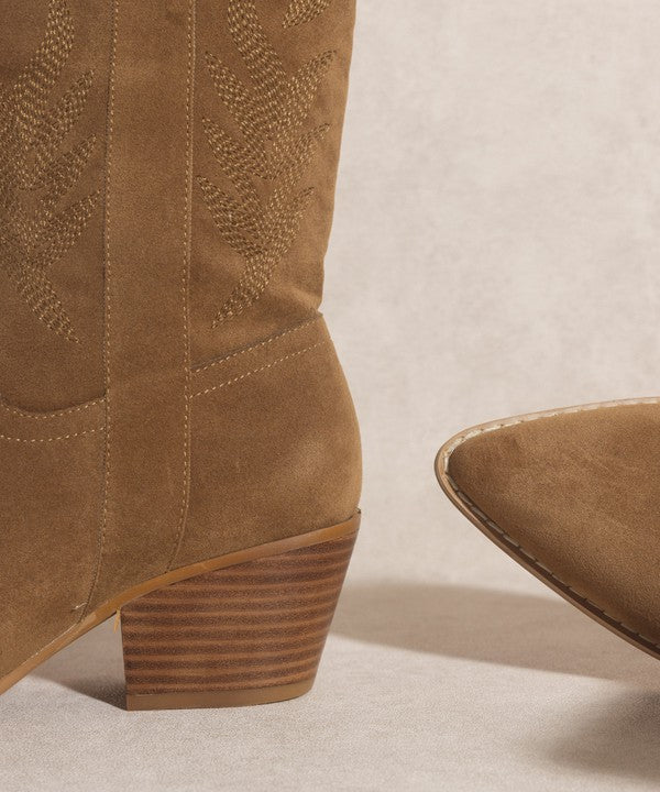 Bonni Embroidered Short Western Boot