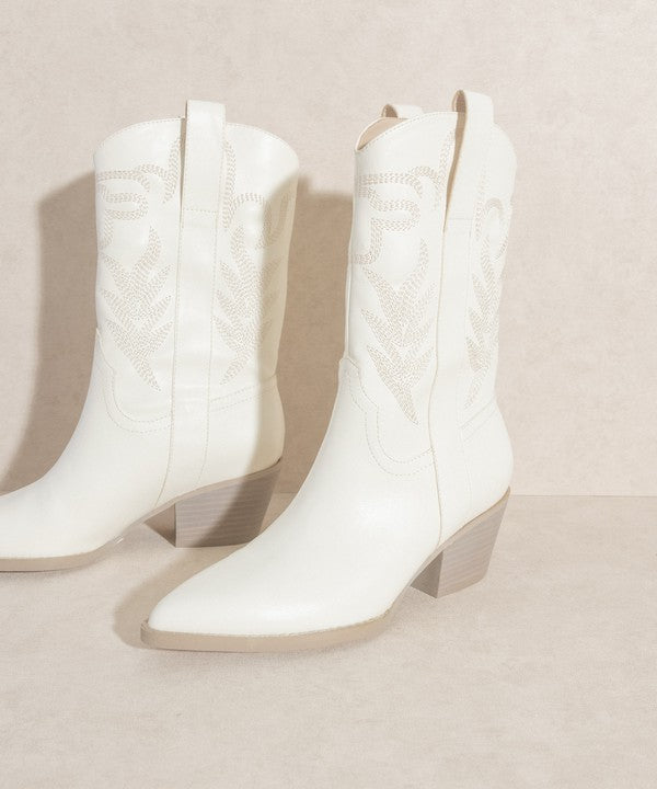 Bonni Embroidered Short Western Boot