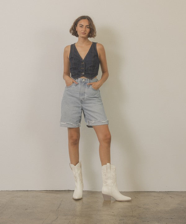 Bonni Embroidered Short Western Boot