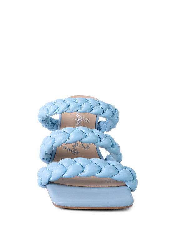 GRETA BRAIDED SANDALS