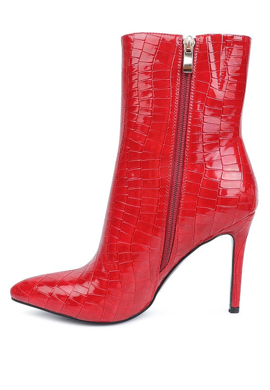 Sheena High Heeled Ankle Boot