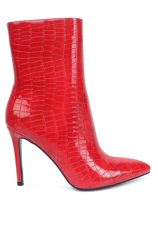 Sheena High Heeled Ankle Boot