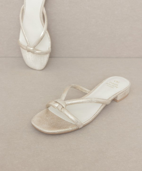 Knotted Flat Sandal