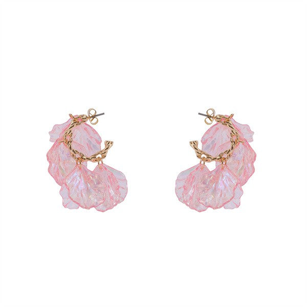 PETAL STUD EARRINGS