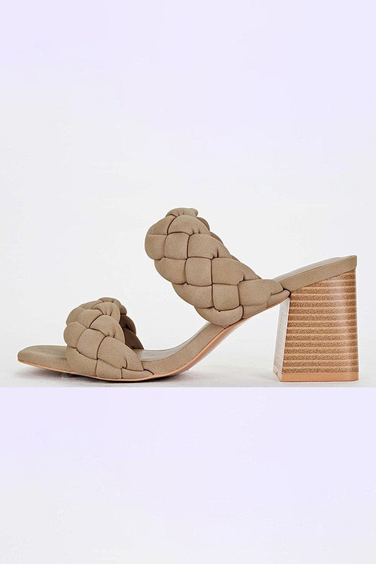 Martinique Collection Block Sandals