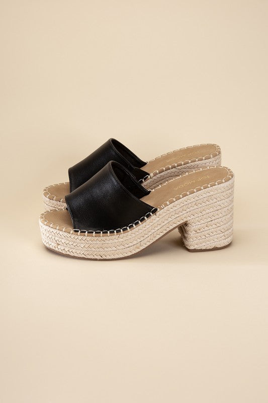 ESTE ESPADRILLE HEELS
