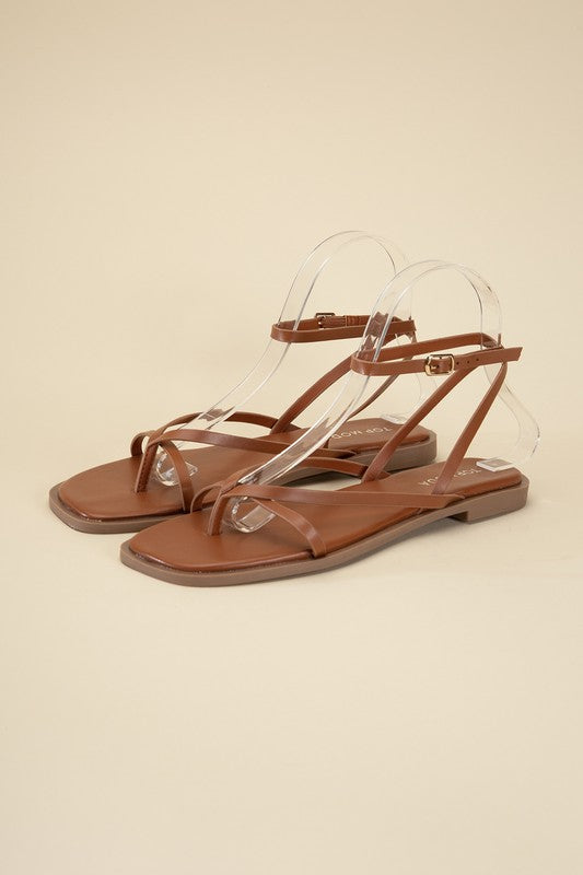 ELLIE FLAT SANDALS