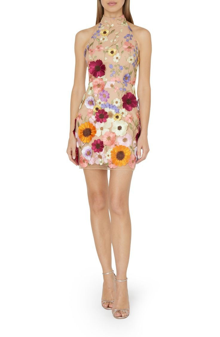 Floral Halter Dress