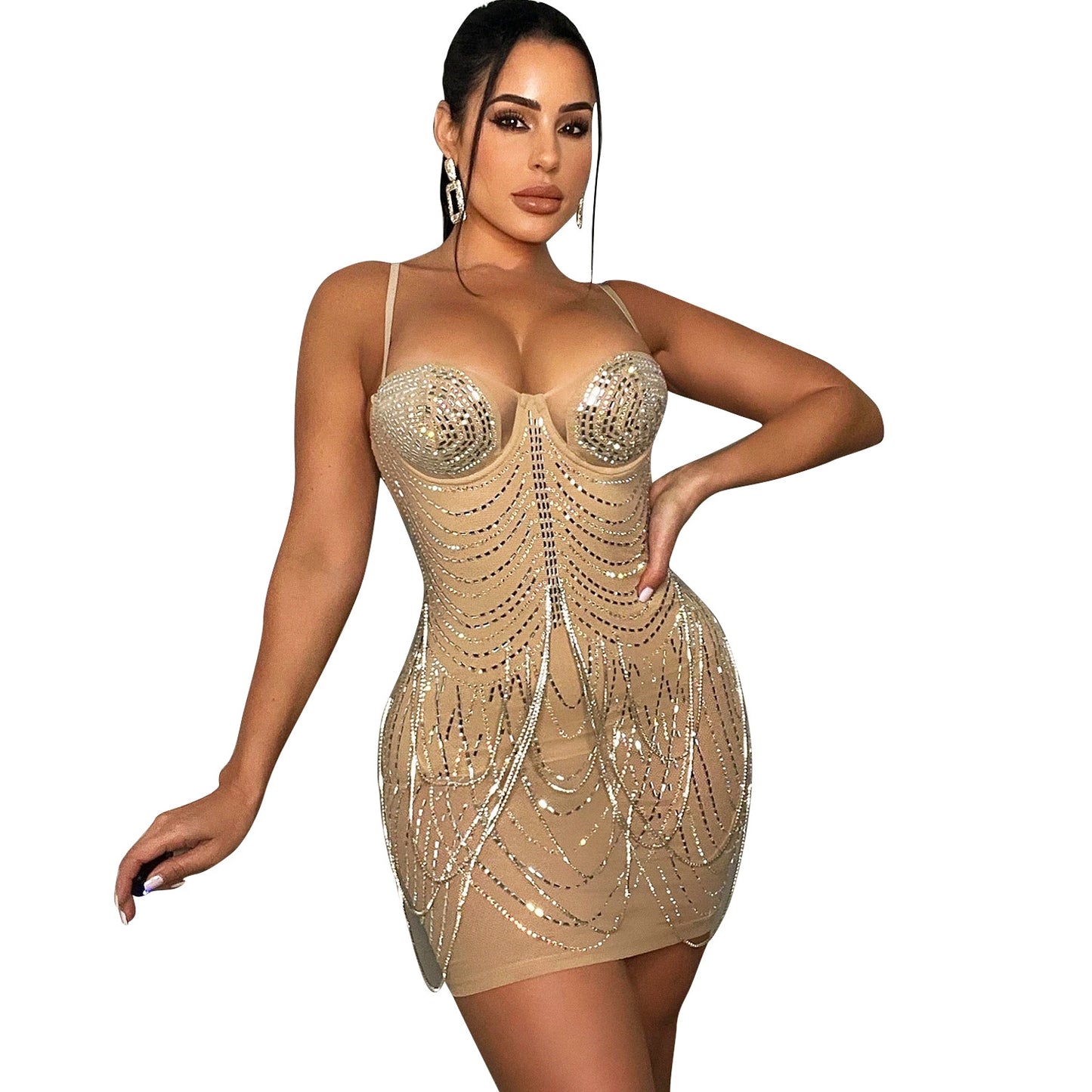 Club Ready Bodycon Dress