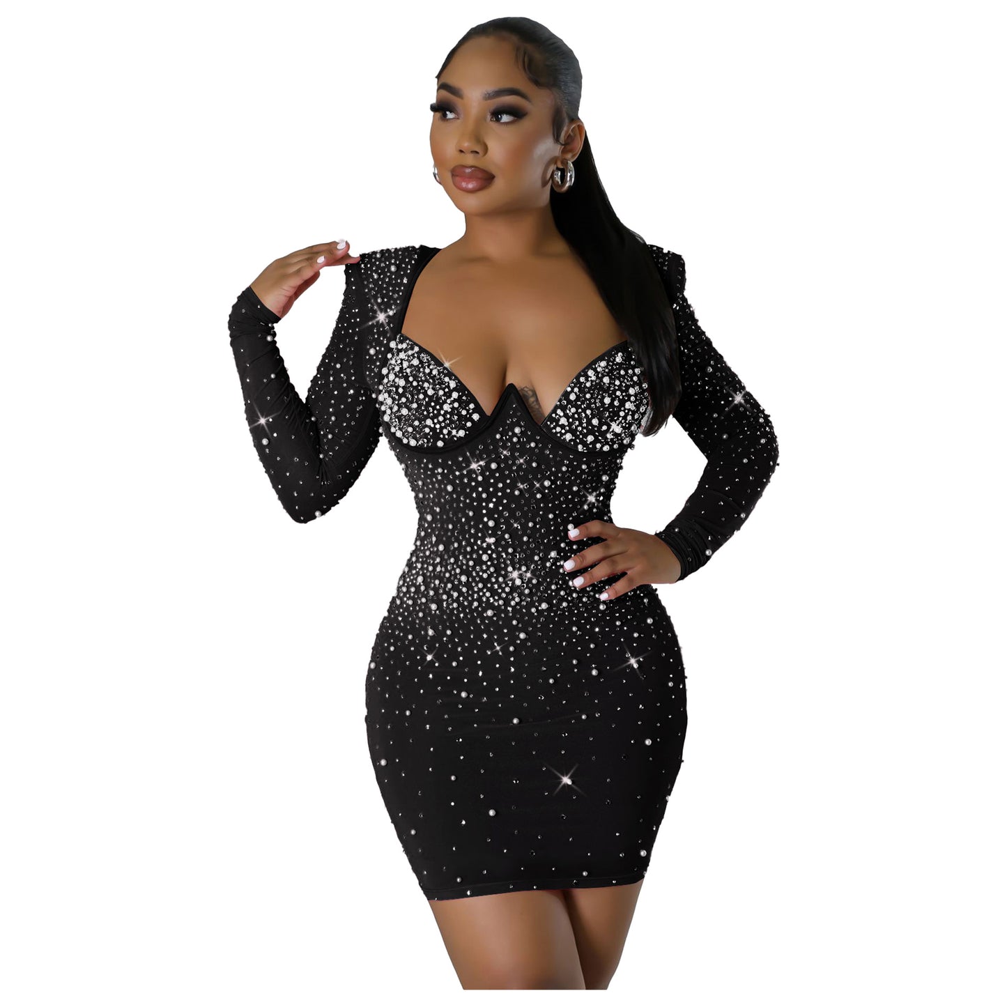 Tamara's Dream Long Sleeve Bodycon Dress