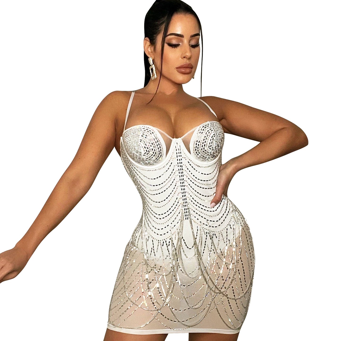 Club Ready Bodycon Dress