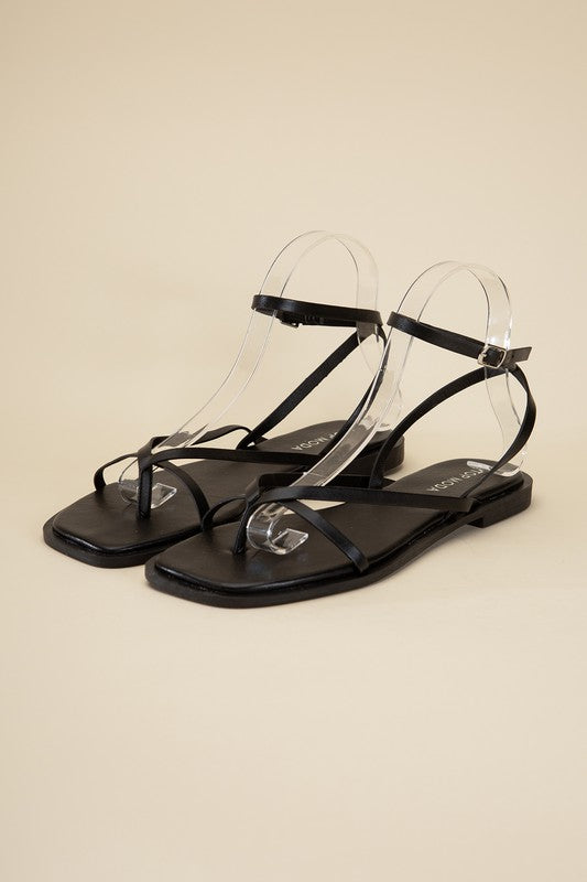 ELLIE FLAT SANDALS