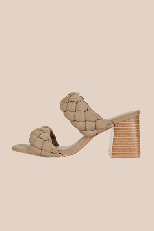 Martinique Collection Block Sandals