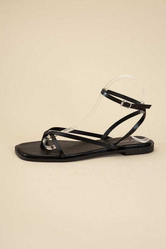 ELLIE FLAT SANDALS