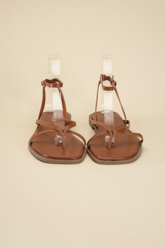 ELLIE FLAT SANDALS