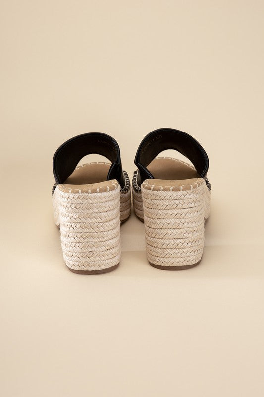 ESTE ESPADRILLE HEELS