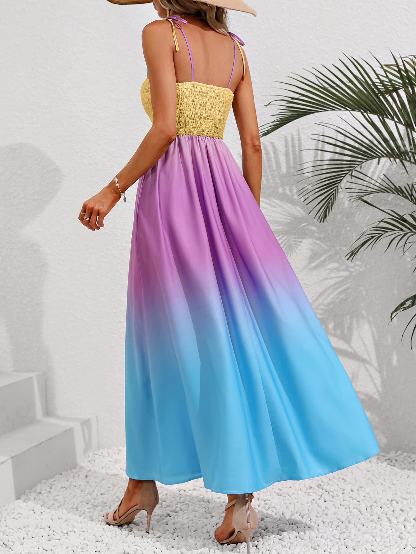 Shoulder Maxi Dress