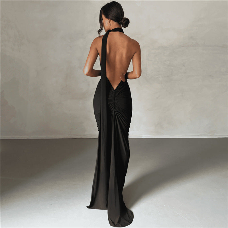 Gracie's Going Out Long Backless Sexy Dress