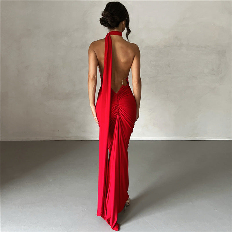 Gracie's Going Out Long Backless Sexy Dress