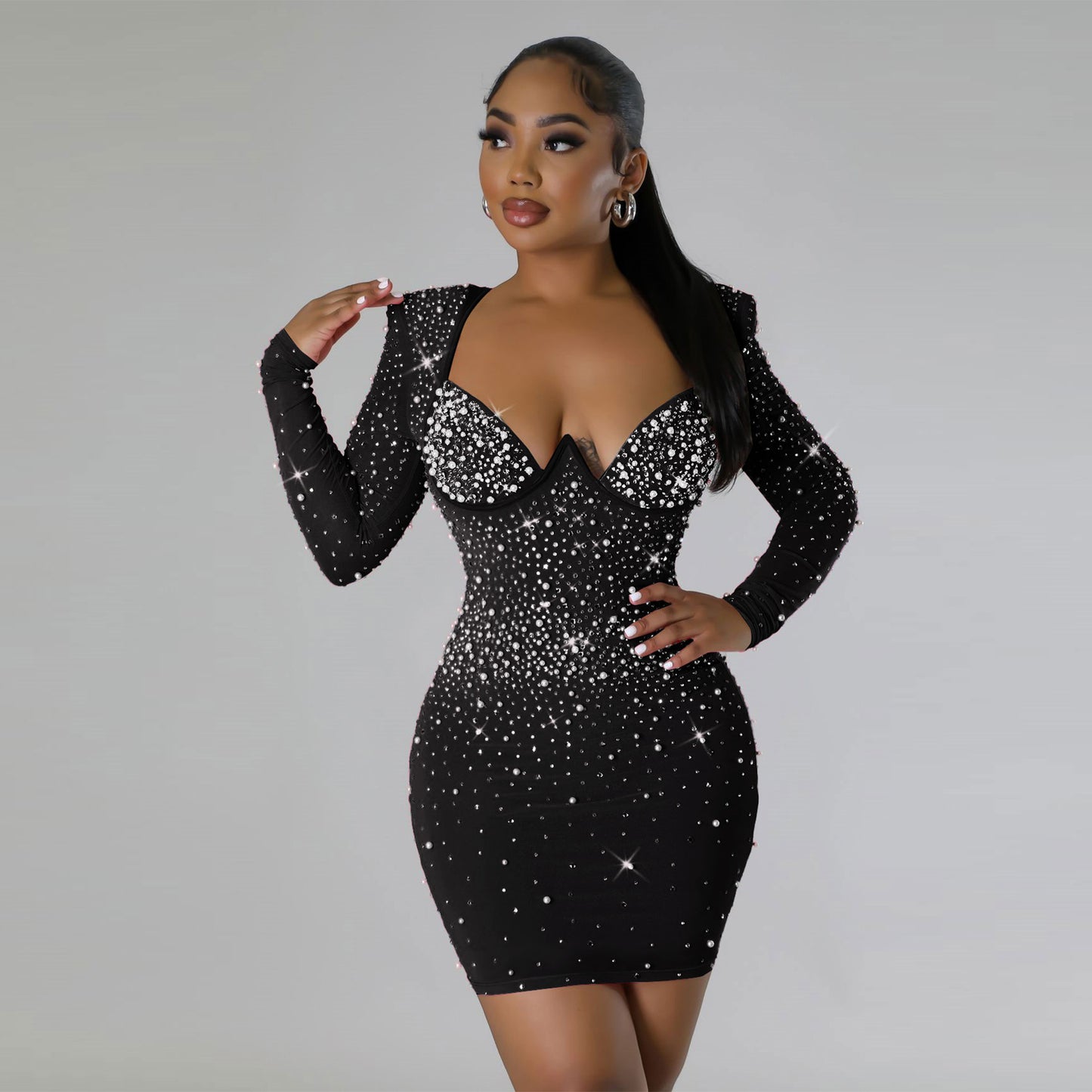 Tamara's Dream Long Sleeve Bodycon Dress